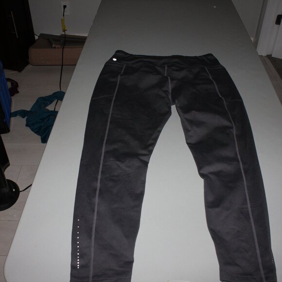 Grey Zella High Waist Ankle Leggings Size XL New - Picture 3 of 3